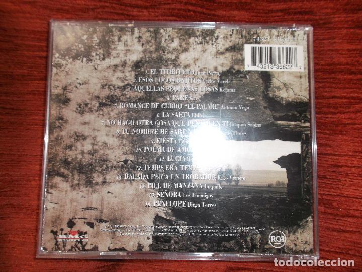 CDs de m&uacute;sica: JOAN MANUEL SERRAT ERES UNICO 16 CANCIONES - Foto 4