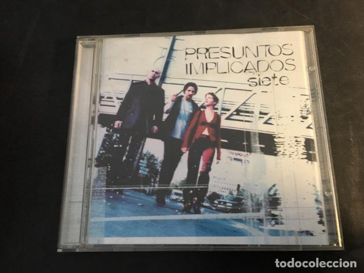CDs de m&uacute;sica: PRESUNTOS IMPLICADOS (SIETE) CD 11 TRACK (CDI6) - Foto 1