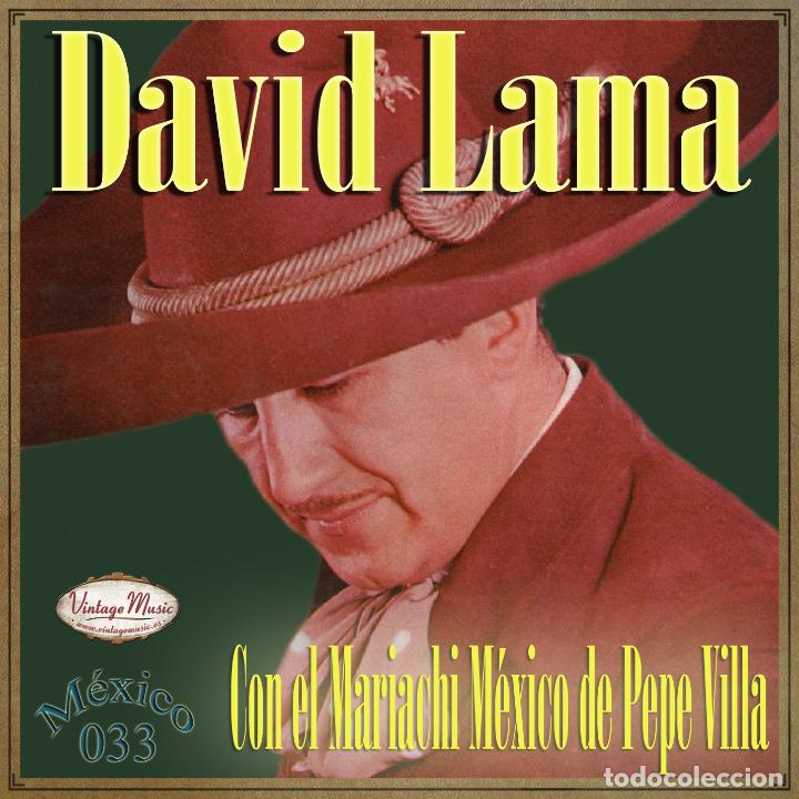 CDs de m&uacute;sica: DAVID LAMA. Colecci&oacute;n M&eacute;xico - N&ordm; 033/100 - Foto 1