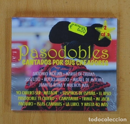 Music CDs: PASODOBLES CANTADOS POR SUS CREADORES - 2CD