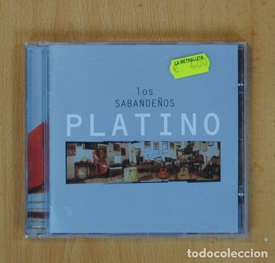 CDs de m&uacute;sica: LOS SABANDE�OS - PLATINO - CD - Foto 1