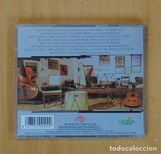 CDs de m&uacute;sica: LOS SABANDE�OS - PLATINO - CD - Foto 2