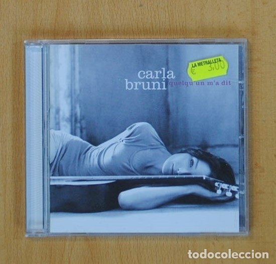 CDs de m&uacute;sica: CARLA BRUNI - QUELQU�N M� DIT - CD - Foto 1