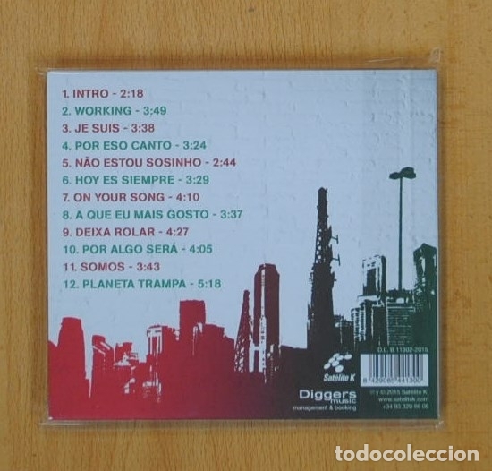 CDs de m&uacute;sica: DANI LANGA - CIDADE LOCA - CD - Foto 2