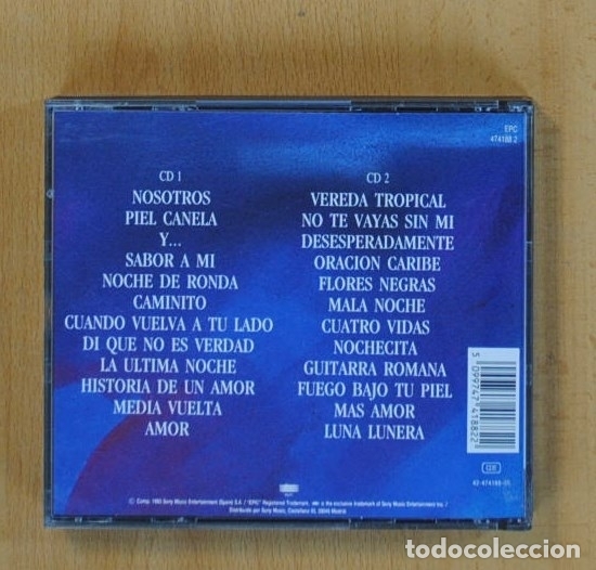 CDs de m&uacute;sica: EYDIE CORME Y LOS PANCHOS - 24 GRANDES EXITOS - 2CD - Foto 2
