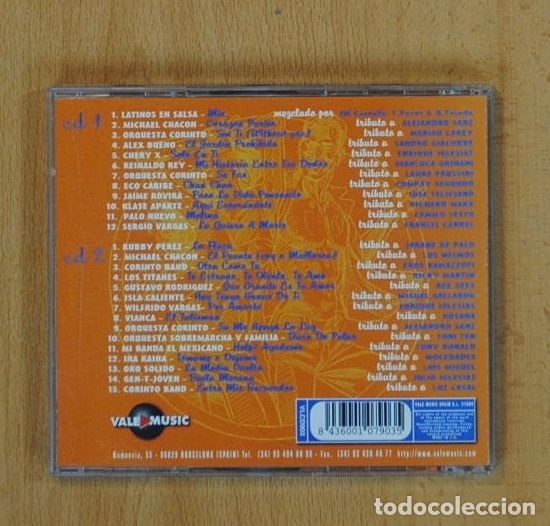 CDs de m&uacute;sica: LATINOS EN SALSA - 2CD - Foto 2