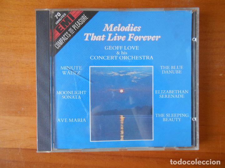 CDs de m&uacute;sica: CD MELODIES THAT LIVE FOREVER (U6) - Foto 1