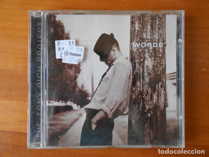 CDs de m&uacute;sica: CD THE TONY RICH PROJECT - WORDS (U6) - Foto 1
