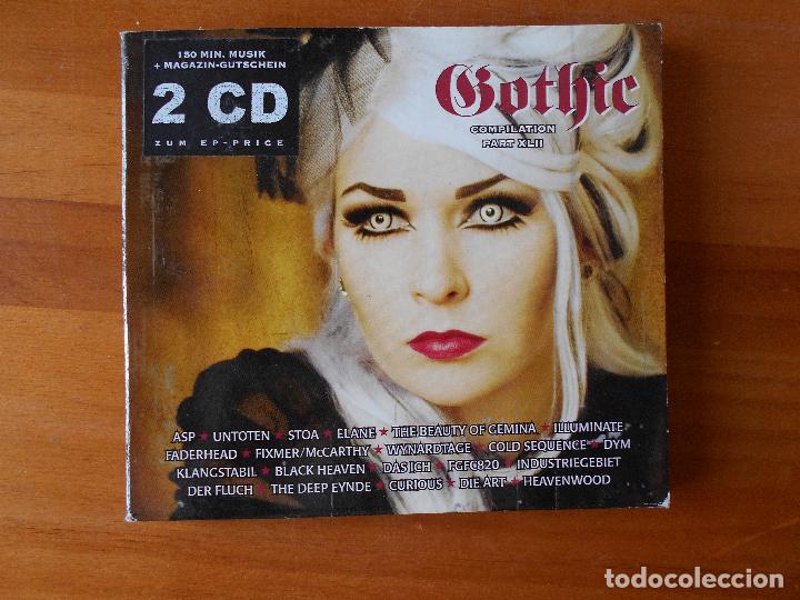 CDs de m&uacute;sica: CD GOTHIC COMPILATION PART 42 (2 CD) (U6) - Foto 1