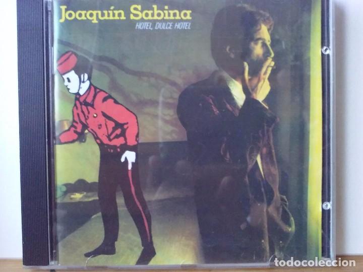 CDs de m&uacute;sica: Joaqu&iacute;n Sabina. Hotel, dulce hotel. CD - Foto 1