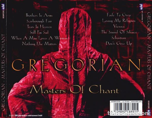 CDs de m&uacute;sica: Gregorian - Masters of Chant - CD. 1999 - Foto 2