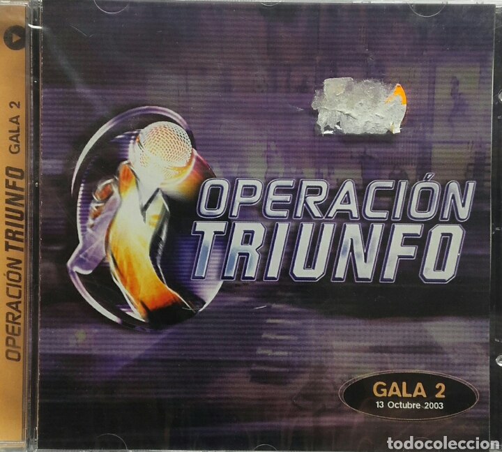 CDs de m&uacute;sica: OPERACI&Oacute;N TRIUNFO GALA 2 - Foto 1