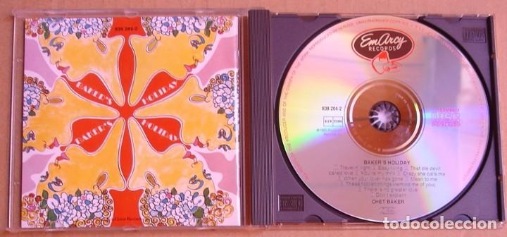 CDs de m&uacute;sica: CHET BAKER - BAKERS HOLIDAY (CD) - Foto 2