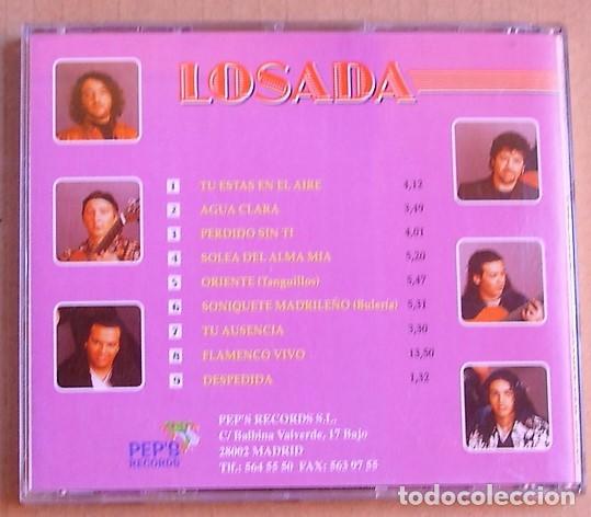CDs de m&uacute;sica: LOSADA - LOSADA (CD) 1996 - Foto 3