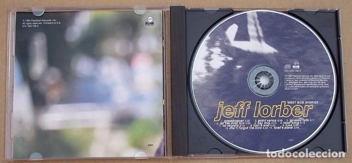 CDs de m&uacute;sica: JEFF LORBER - WEST SIDE STORIES (CD) 1994 - 11 TEMAS - Foto 2