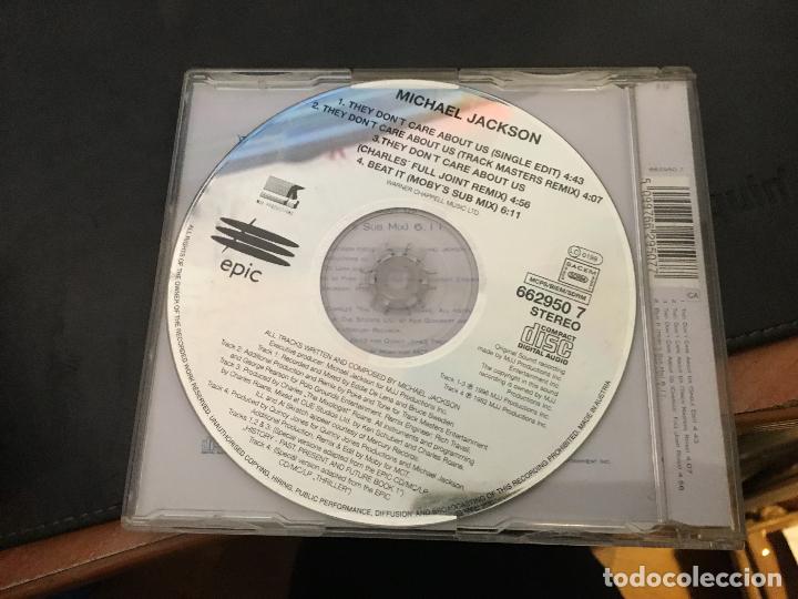 CDs de m&uacute;sica: MICHAEL JACKSON (THEY DONT CADE ABOUT US) CD 4 TRACK (CDI6) - Foto 2