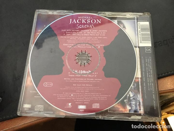 CDs de m&uacute;sica: MICHAEL JACKSON JANET (SCREAM) CD 4 TRACK (CDI6) - Foto 2