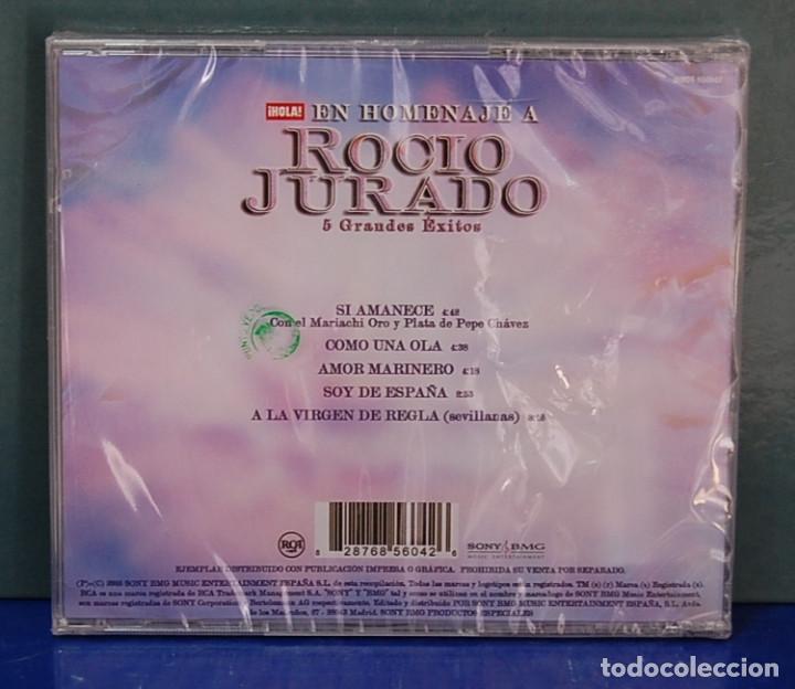 CDs de m&uacute;sica: Rocio Jurado. 5 Grandes &eacute;xitos. Homenaje de &iexcl;HOLA!. CD - Foto 2