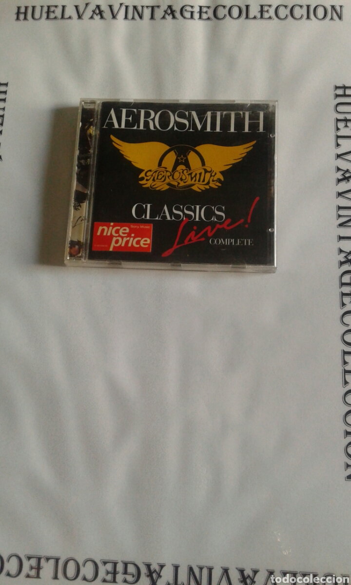CDs de m&uacute;sica: Aerosmith, Classics Live Complete - Foto 1