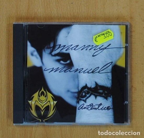 CDs de m&uacute;sica: MANNY MANUEL - AUTENTICO - CD - Foto 1