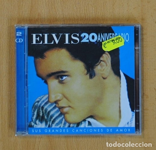 CDs de m&uacute;sica: ELVIS PLESLEY - 20 ANIVERSARIO - 2CD - Foto 1