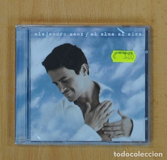 CDs de m&uacute;sica: ALEJANDRO SANZ - EL ALMA AL AIRE - CD - Foto 1