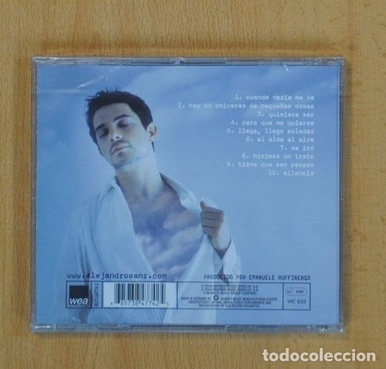 CDs de m&uacute;sica: ALEJANDRO SANZ - EL ALMA AL AIRE - CD - Foto 2