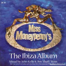 CDs de Música: DOBLE CD ALBUM: MISS MONEYPENNY'S - THE IBIZA ALBUM - MIXED BY JOHN KELLY & JIM 'SHAFT' RYAN - 1999