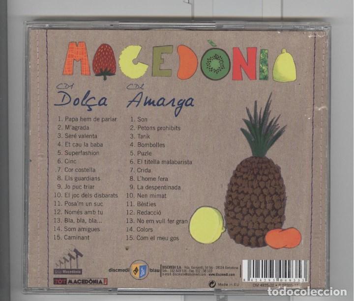 CDs de m&uacute;sica: macedonia. grans &egrave;xits. doble cd 2 cd. discmedi 2011. perfecte - Foto 2