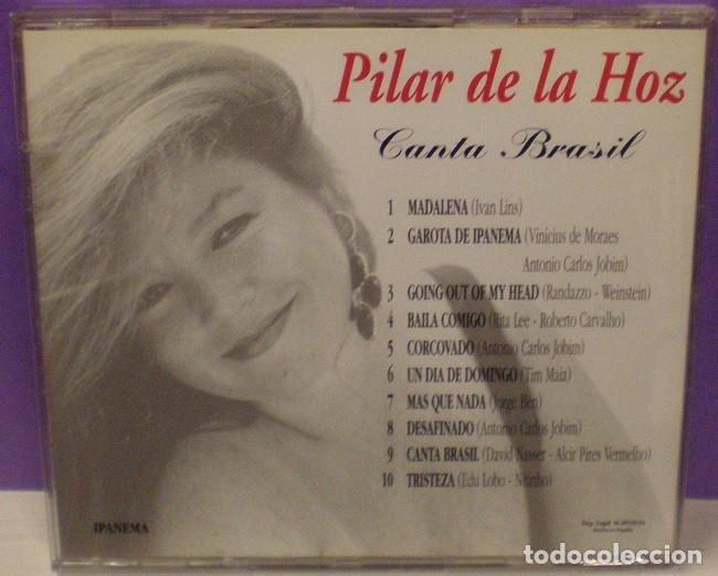 CDs de m&uacute;sica: Pilar de la Hoz - Canta Brasil - CD - Foto 2