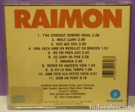 CDs de m&uacute;sica: Raimon - A V&iacute;ctor Jara - CD Editado en 1992 - Foto 2