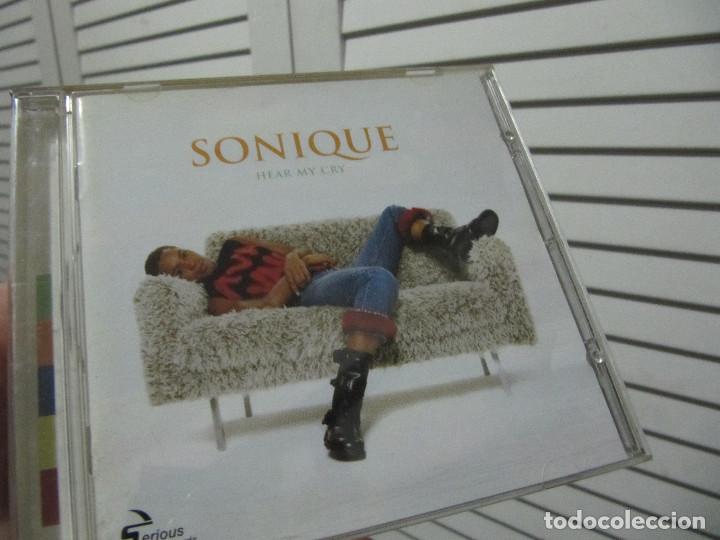 CDs de m&uacute;sica: SONIQUE - HEAR MY CRY - Foto 1