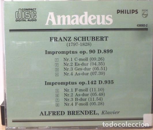 CDs de m&uacute;sica: SCHUBERT - ALFRED BRENDEL - Foto 2