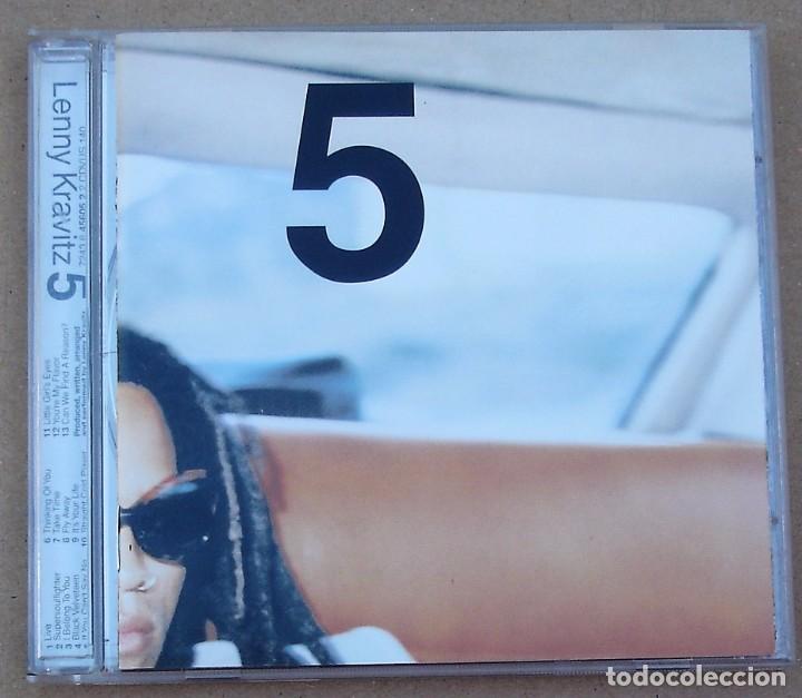 CDs de m&uacute;sica: LENNY KRAVITZ - 5 (CD) 1998 - 13 TEMAS - Foto 1