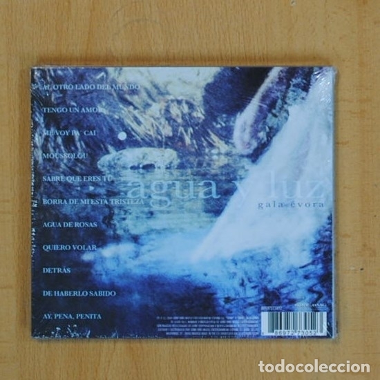 CDs de m&uacute;sica: GALA EVORA - AGUA Y LUZ - CD - Foto 2