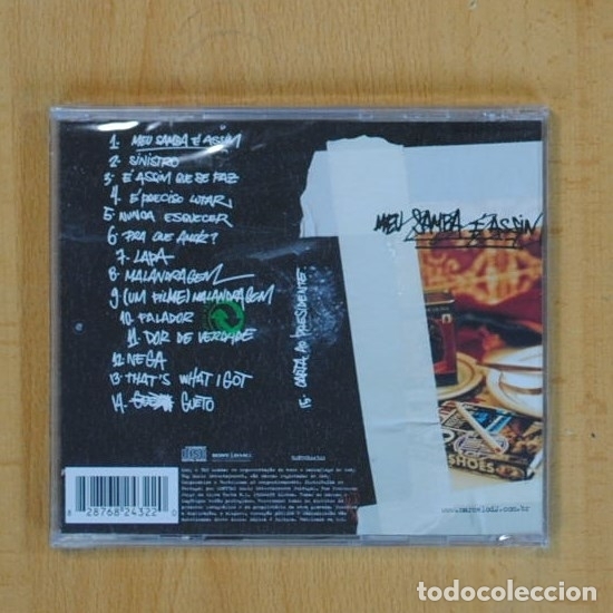 CDs de m&uacute;sica: MARCELO D2 - MEU SAMBA E ASSIM - CD - Foto 2