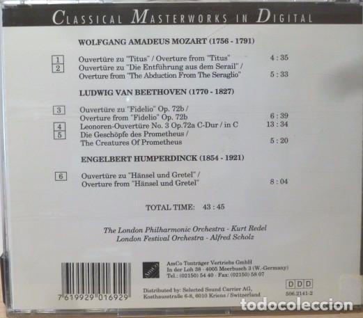 CDs de m&uacute;sica: MOZART - BEETHOVEN - HUMPERDINCK - Foto 2