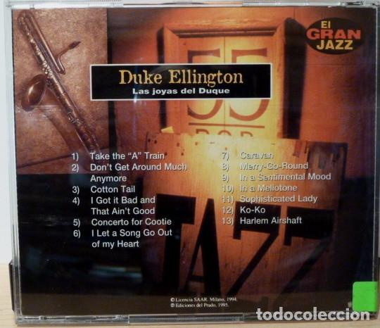 CDs de m&uacute;sica: DUKE ELLINGTON - LAS JOYAS DEL DUQUE - Foto 2