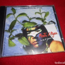 CDs de Música: MENTA D'AGUA 4 SINGLES DE SU PRIMER CD EP PROMO GRUPO ESPAÑOL SEVILLA? PRECINTADO NUEVO. Lote 88604536