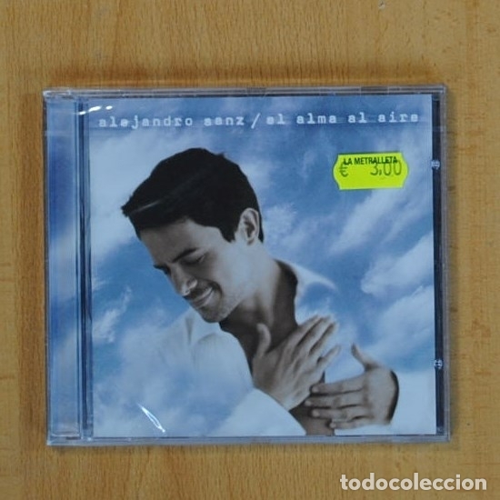 CDs de m&uacute;sica: ALEJANDRO SANZ - EL ALMA AL AIRE - CD - Foto 1