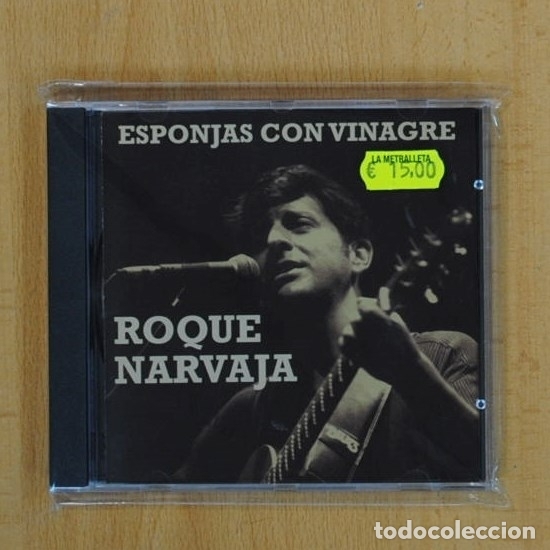 CDs de m&uacute;sica: ROQUE NAVAJA - ESPONJAS CON VINAGRE - CD - Foto 1
