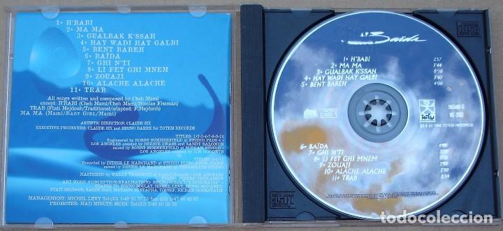 CDs de m&uacute;sica: CHEB MAMI - SAIDA (CD) 1994 - 11TEMAS - Foto 2