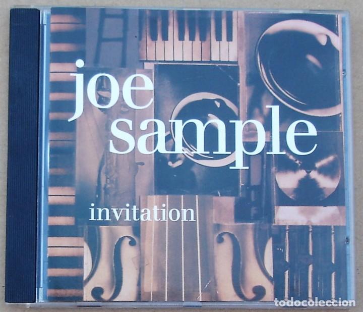 CDs de m&uacute;sica: JOSE SAMPLE - INVITATION (CD) 1993 - 10 TEMAS - THE CRUSADERS - Foto 1