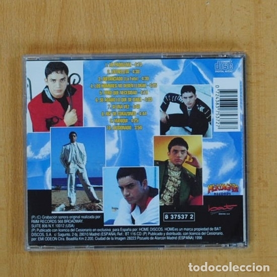 CDs de m&uacute;sica: MANNY MANUEL - REY DE CORAZONES - CD - Foto 2