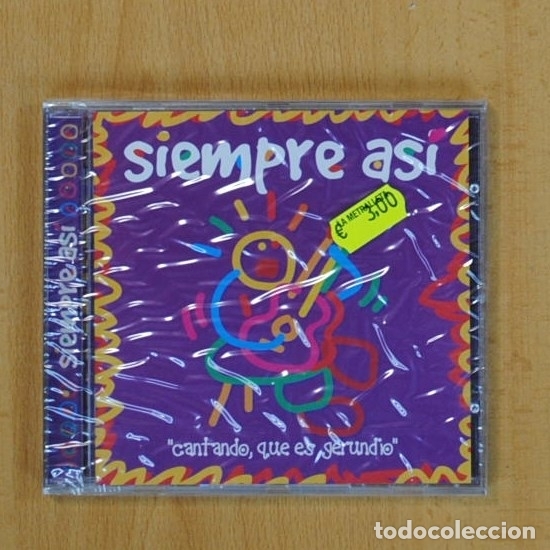 CDs de m&uacute;sica: SIEMPRE ASI - CANTANDO QUE ES GERUNDIO - CD - Foto 1