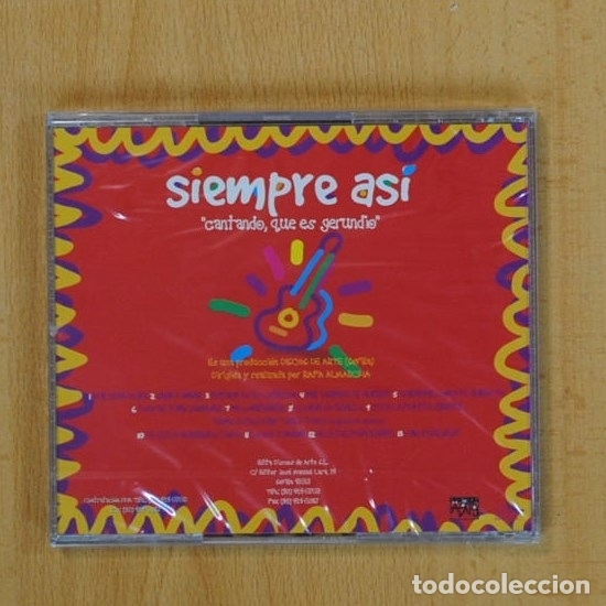 CDs de m&uacute;sica: SIEMPRE ASI - CANTANDO QUE ES GERUNDIO - CD - Foto 2