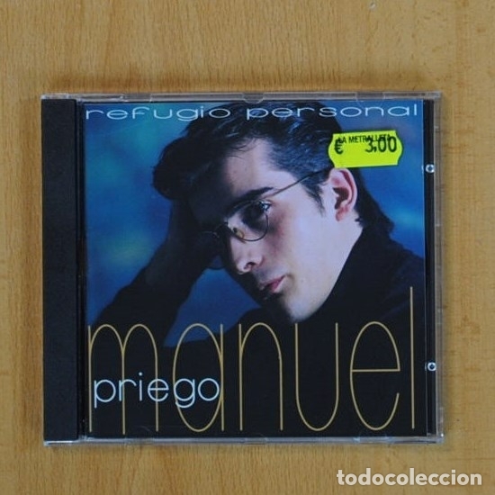 CDs de m&uacute;sica: MANUEL PRIEGO - REFUGIO PERSONAL - CD - Foto 1