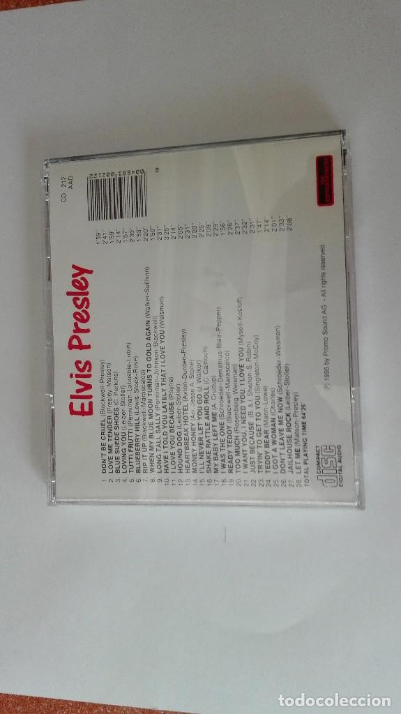 CDs de m&uacute;sica: CD ELVIS PRESLEY JUST ELVIS - Foto 2
