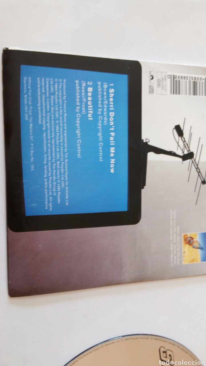 CDs de m&uacute;sica: Cd single de Status Quo. Sherri dont fail me now. 1994 - Foto 2