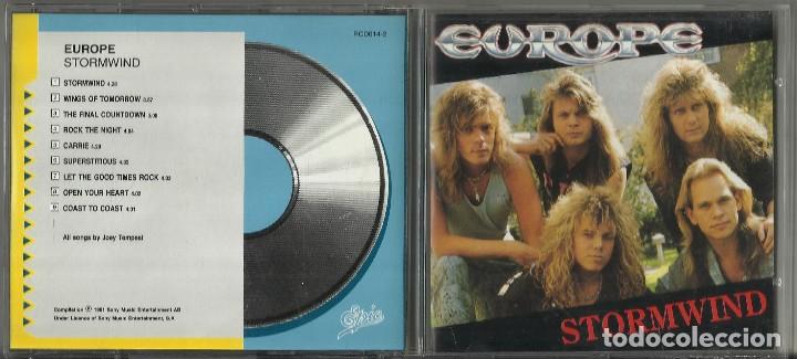 CDs de m&uacute;sica: EUROPE cd STORMWIND 1991 /2 - Foto 1